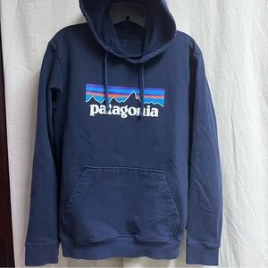 Patagonia Mens Blue Pullover Logo Uprisal Hoody Hoodie Size Small